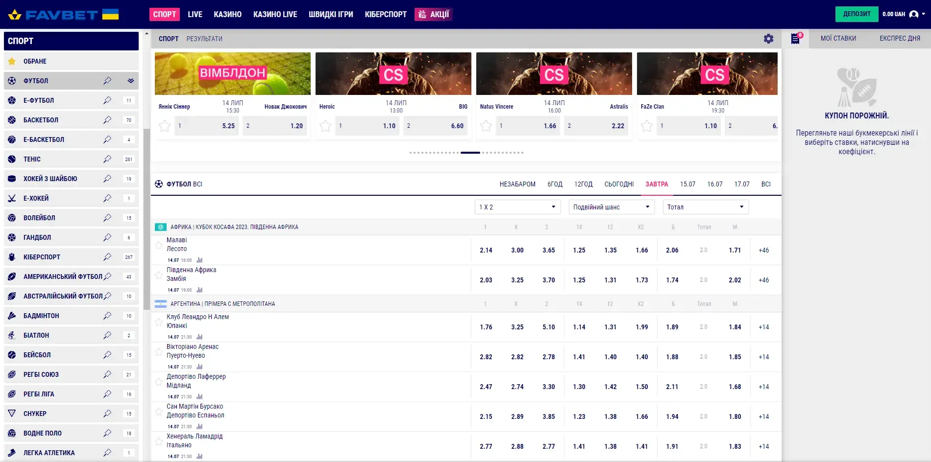 Favbet — огляд CasinoReviewBase