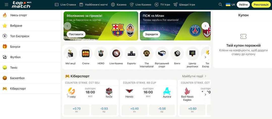 Topmatch — огляд CasinoReviewBase
